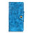 Leather Case Stands Flip Cover L04 Holder for Realme 6 Pro Sky Blue