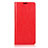 Leather Case Stands Flip Cover L04 Holder for Samsung Galaxy A71 4G A715 Red