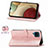 Leather Case Stands Flip Cover L04 Holder for Samsung Galaxy M12