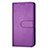 Leather Case Stands Flip Cover L04 Holder for Samsung Galaxy S20 Ultra 5G Purple