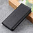 Leather Case Stands Flip Cover L04 Holder for Samsung Galaxy S21 Plus 5G Black