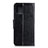 Leather Case Stands Flip Cover L04 Holder for Xiaomi Mi 10 Lite Black