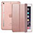 Leather Case Stands Flip Cover L05 for Apple iPad Mini Rose Gold