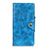 Leather Case Stands Flip Cover L05 Holder for Huawei Mate 40 Pro Sky Blue