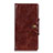 Leather Case Stands Flip Cover L05 Holder for Huawei Mate 40E 4G Brown