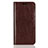 Leather Case Stands Flip Cover L05 Holder for Huawei P20 Lite Brown