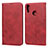 Leather Case Stands Flip Cover L05 Holder for Huawei Y7 (2019) Red