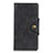 Leather Case Stands Flip Cover L05 Holder for Motorola Moto E7 (2020) Black