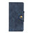Leather Case Stands Flip Cover L05 Holder for Motorola Moto E7 (2020) Blue