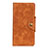 Leather Case Stands Flip Cover L05 Holder for Motorola Moto E7 (2020) Brown