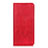 Leather Case Stands Flip Cover L05 Holder for OnePlus Nord N100 Red