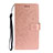 Leather Case Stands Flip Cover L05 Holder for Samsung Galaxy A51 5G Rose Gold