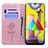 Leather Case Stands Flip Cover L05 Holder for Samsung Galaxy M21s