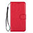 Leather Case Stands Flip Cover L05 Holder for Samsung Galaxy S20 5G Red