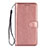 Leather Case Stands Flip Cover L05 Holder for Samsung Galaxy S20 5G Rose Gold