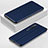 Leather Case Stands Flip Cover L05 Holder for Xiaomi Mi 10 Blue