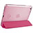 Leather Case Stands Flip Cover L06 for Apple iPad Mini 2 Hot Pink