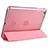 Leather Case Stands Flip Cover L06 for Apple iPad Mini 2 Pink