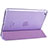 Leather Case Stands Flip Cover L06 for Apple iPad Mini 3 Purple