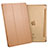 Leather Case Stands Flip Cover L06 for Apple iPad Mini 4 Brown