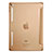 Leather Case Stands Flip Cover L06 for Apple iPad Mini 4 Brown