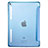 Leather Case Stands Flip Cover L06 for Apple iPad Mini 4 Sky Blue