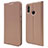 Leather Case Stands Flip Cover L06 for Huawei Honor 10 Lite Rose Gold