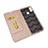 Leather Case Stands Flip Cover L06 for Huawei Honor 10 Lite Rose Gold