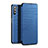 Leather Case Stands Flip Cover L06 Holder for Huawei Mate 40 Lite 5G Blue