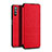 Leather Case Stands Flip Cover L06 Holder for Huawei Mate 40 Lite 5G Red