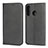 Leather Case Stands Flip Cover L06 Holder for Huawei Nova 4e Black