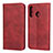 Leather Case Stands Flip Cover L06 Holder for Huawei Nova 4e Red