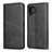 Leather Case Stands Flip Cover L06 Holder for Huawei P40 Lite Black