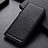 Leather Case Stands Flip Cover L06 Holder for Oppo A53 Black