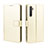 Leather Case Stands Flip Cover L06 Holder for Realme X2 Gold