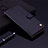 Leather Case Stands Flip Cover L06 Holder for Samsung Galaxy M21s Black