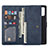 Leather Case Stands Flip Cover L06 Holder for Samsung Galaxy S20 Plus