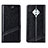 Leather Case Stands Flip Cover L06 Holder for Vivo S1 Pro Black