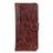 Leather Case Stands Flip Cover L06 Holder for Xiaomi Mi 10T 5G Brown