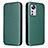 Leather Case Stands Flip Cover L06 Holder for Xiaomi Mi 12 5G Green