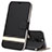 Leather Case Stands Flip Cover L06 Holder for Xiaomi Redmi 8 Black