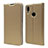 Leather Case Stands Flip Cover L06 Holder for Xiaomi Redmi Note 7 Pro Gold