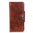 Leather Case Stands Flip Cover L07 Holder for Huawei Nova 8 SE 5G Light Brown