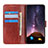 Leather Case Stands Flip Cover L07 Holder for Motorola Moto One Fusion Plus