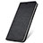 Leather Case Stands Flip Cover L07 Holder for Oppo A11X Black