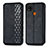 Leather Case Stands Flip Cover L07 Holder for Xiaomi POCO C3 Black