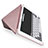 Leather Case Stands Flip Cover L08 for Apple New iPad 9.7 (2018) Rose Gold