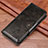 Leather Case Stands Flip Cover L08 Holder for Huawei Nova 7i Dark Gray