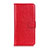 Leather Case Stands Flip Cover L08 Holder for Realme Narzo 30 Pro 5G Red