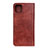 Leather Case Stands Flip Cover L08 Holder for Samsung Galaxy A71 5G Brown